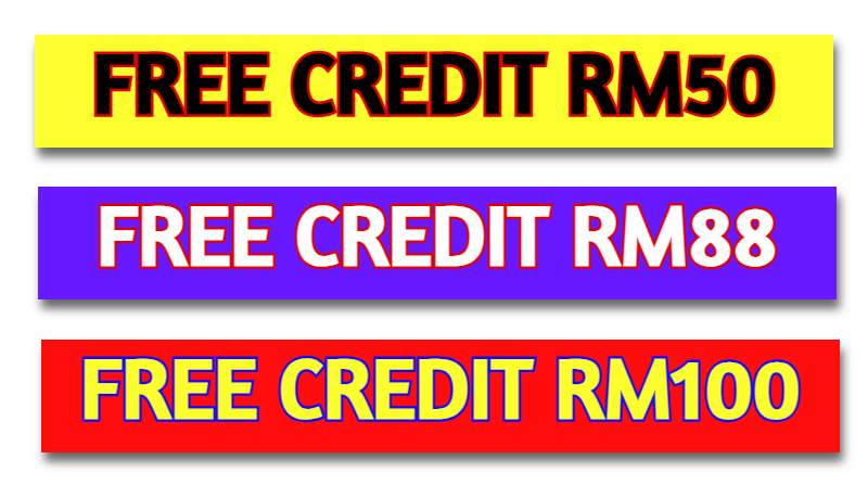 free credit rm50 no deposit